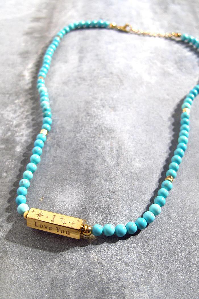 Collier Mom turquoise